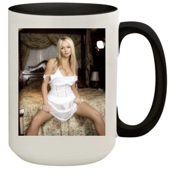 Jennifer Ellison 15oz Colored Inner & Handle Mug