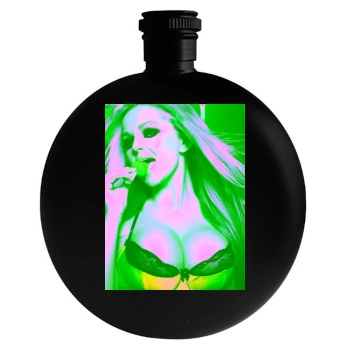 Jennifer Ellison Round Flask