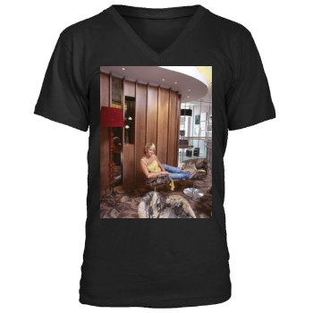 Jennifer Ellison Men's V-Neck T-Shirt