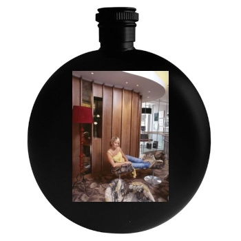 Jennifer Ellison Round Flask