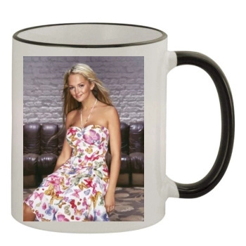 Jennifer Ellison 11oz Colored Rim & Handle Mug