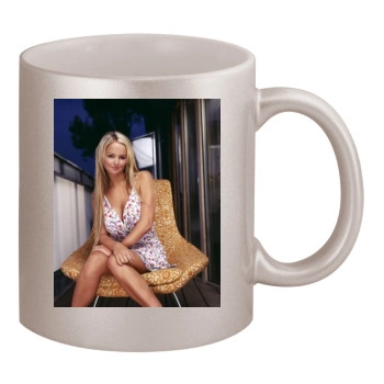 Jennifer Ellison 11oz Metallic Silver Mug