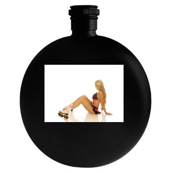 Jennifer Ellison Round Flask