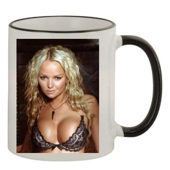 Jennifer Ellison 11oz Colored Rim & Handle Mug