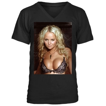 Jennifer Ellison Men's V-Neck T-Shirt