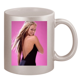 Jennifer Ellison 11oz Metallic Silver Mug