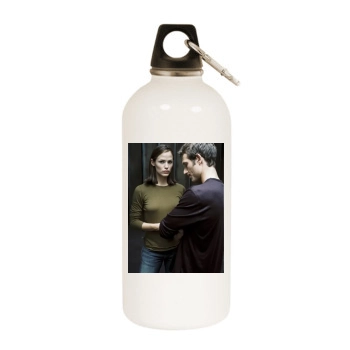 Jennifer Garner White Water Bottle With Carabiner