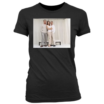 Jennifer Garner Women's Junior Cut Crewneck T-Shirt