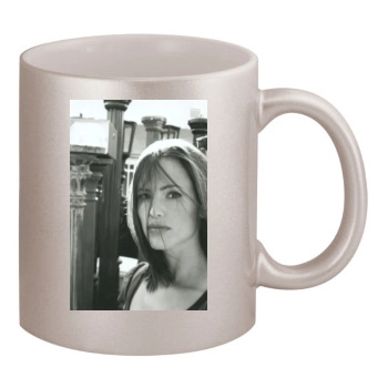 Jennifer Garner 11oz Metallic Silver Mug