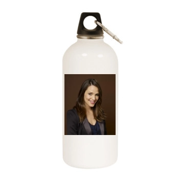 Jennifer Garner White Water Bottle With Carabiner