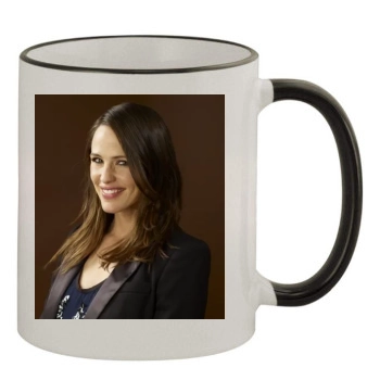 Jennifer Garner 11oz Colored Rim & Handle Mug