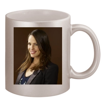 Jennifer Garner 11oz Metallic Silver Mug