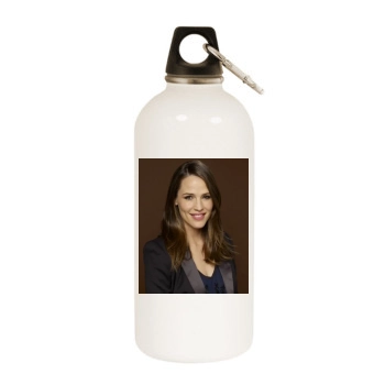 Jennifer Garner White Water Bottle With Carabiner