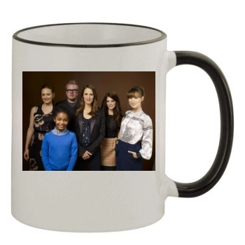 Jennifer Garner 11oz Colored Rim & Handle Mug