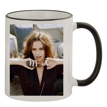 Jennifer Garner 11oz Colored Rim & Handle Mug