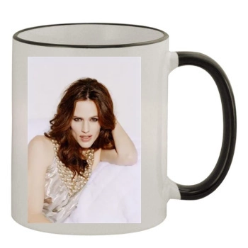 Jennifer Garner 11oz Colored Rim & Handle Mug