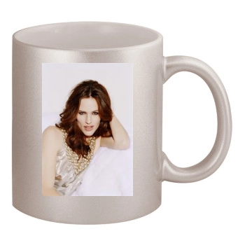 Jennifer Garner 11oz Metallic Silver Mug