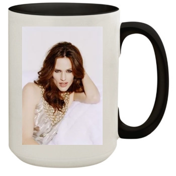 Jennifer Garner 15oz Colored Inner & Handle Mug