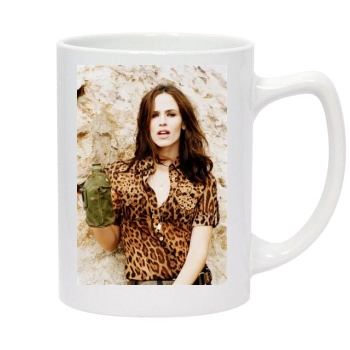 Jennifer Garner 14oz White Statesman Mug