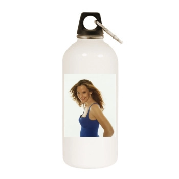 Jennifer Garner White Water Bottle With Carabiner