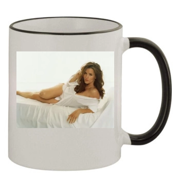 Jennifer Garner 11oz Colored Rim & Handle Mug