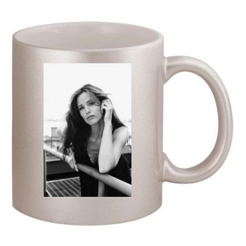 Jennifer Garner 11oz Metallic Silver Mug