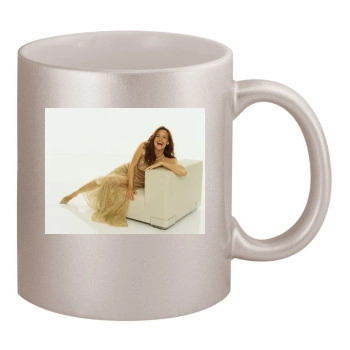 Jennifer Garner 11oz Metallic Silver Mug