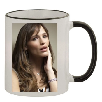 Jennifer Garner 11oz Colored Rim & Handle Mug