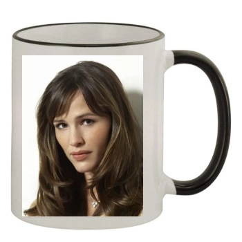 Jennifer Garner 11oz Colored Rim & Handle Mug