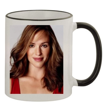 Jennifer Garner 11oz Colored Rim & Handle Mug