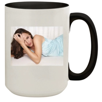 Jennifer Garner 15oz Colored Inner & Handle Mug