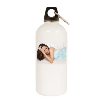 Jennifer Garner White Water Bottle With Carabiner