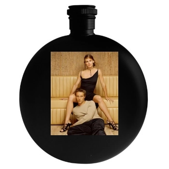 Jennifer Garner Round Flask