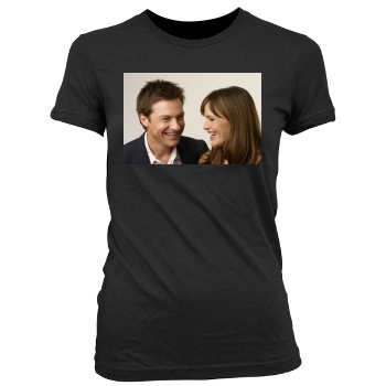 Jennifer Garner Women's Junior Cut Crewneck T-Shirt