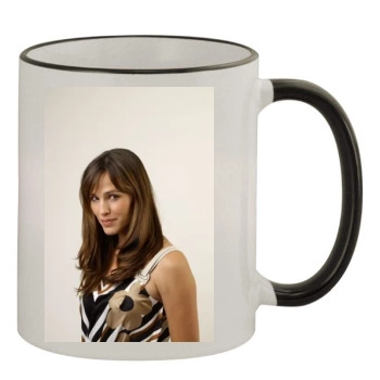 Jennifer Garner 11oz Colored Rim & Handle Mug