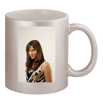 Jennifer Garner 11oz Metallic Silver Mug