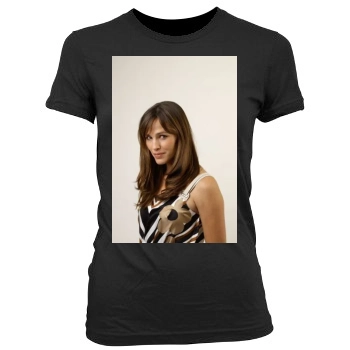 Jennifer Garner Women's Junior Cut Crewneck T-Shirt