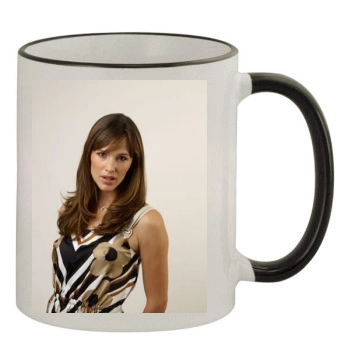 Jennifer Garner 11oz Colored Rim & Handle Mug