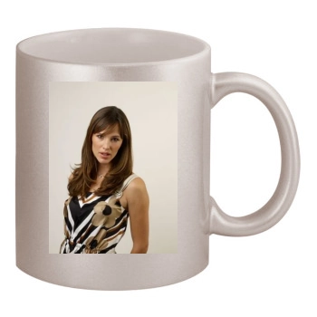 Jennifer Garner 11oz Metallic Silver Mug