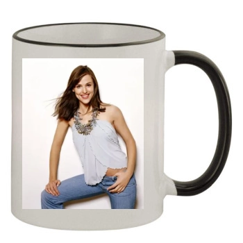 Jennifer Garner 11oz Colored Rim & Handle Mug