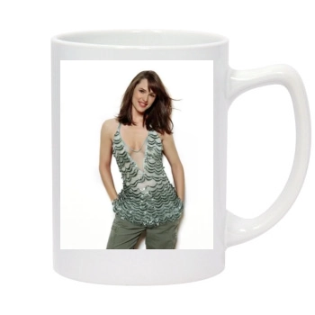 Jennifer Garner 14oz White Statesman Mug