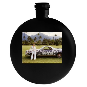 Jennifer Garner Round Flask