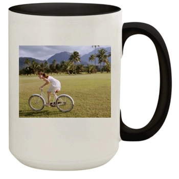 Jennifer Garner 15oz Colored Inner & Handle Mug