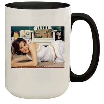 Jennifer Garner 15oz Colored Inner & Handle Mug