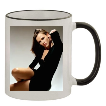 Jennifer Garner 11oz Colored Rim & Handle Mug