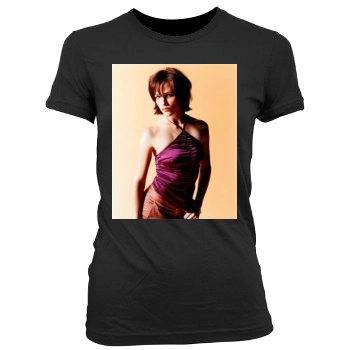 Jennifer Garner Women's Junior Cut Crewneck T-Shirt