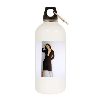 Jennifer Garner White Water Bottle With Carabiner