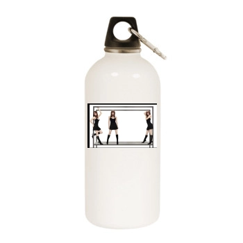 Jennifer Garner White Water Bottle With Carabiner