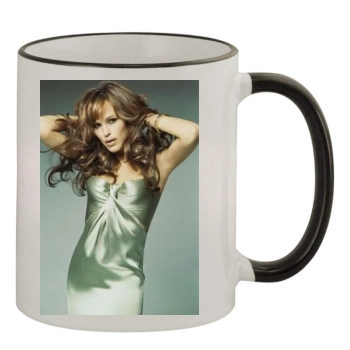 Jennifer Garner 11oz Colored Rim & Handle Mug