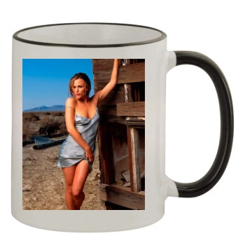 Jennifer Garner 11oz Colored Rim & Handle Mug